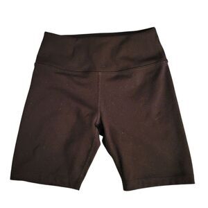 Mondetta Black Athletic Shorts High-Waisted Performance